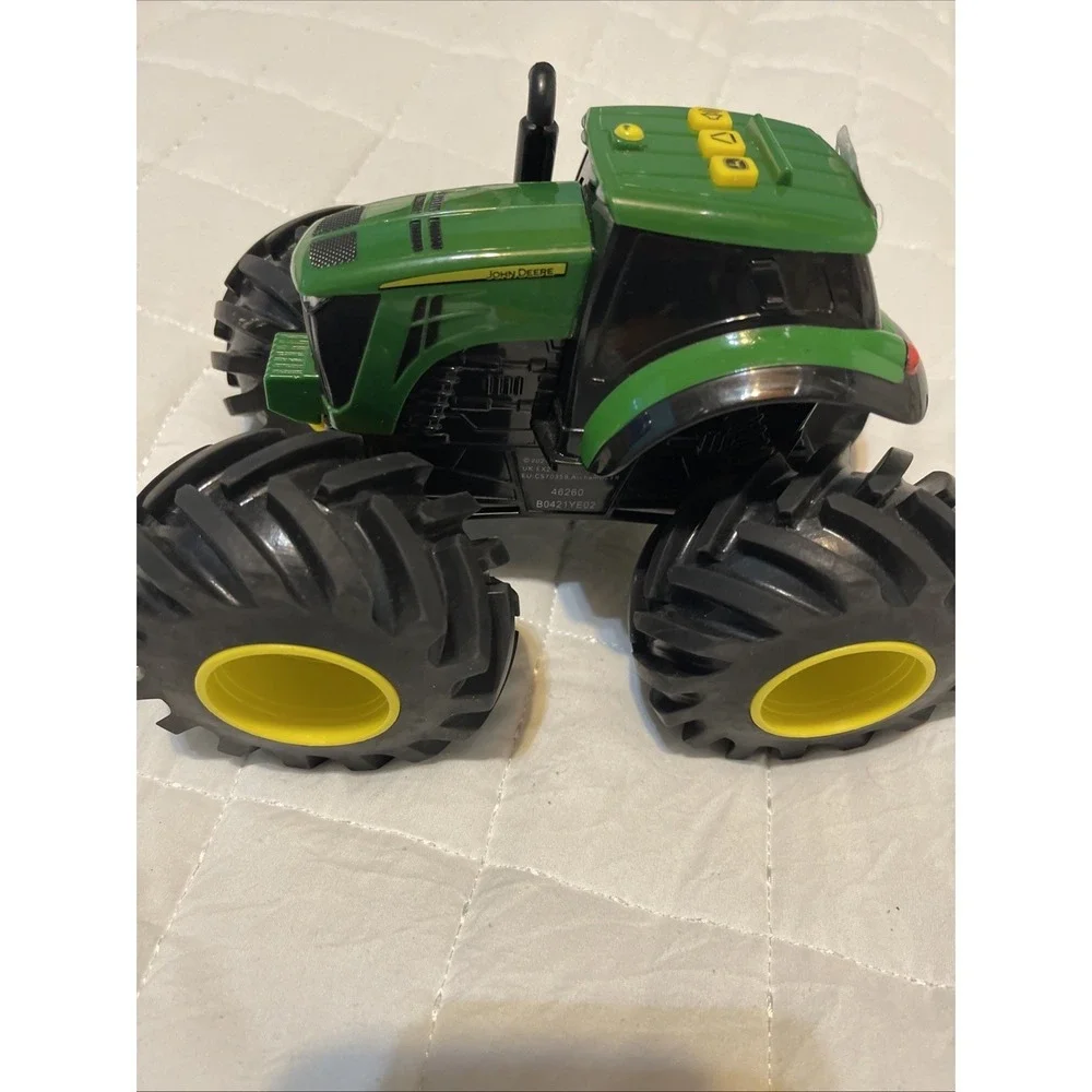Tomy‎ John Deere Green Tractor Kids Toy Sound & Lights Tested Works